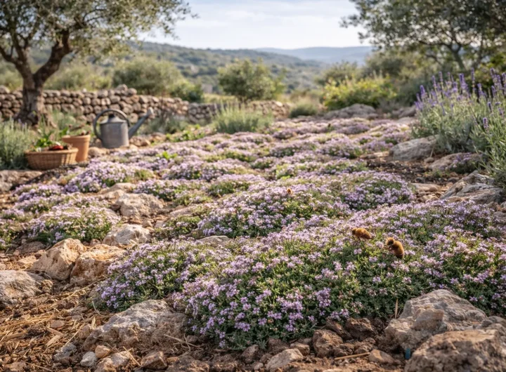Permakulturni Uzgoj Timijana – Niski Medonosni Pokrov Kamenitih Tla