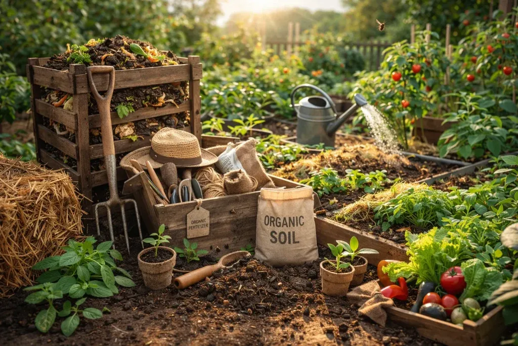 Kako Započeti Organski Vrt bez Kemije: Vodič za Početnike i Ozbiljne Entuzijaste