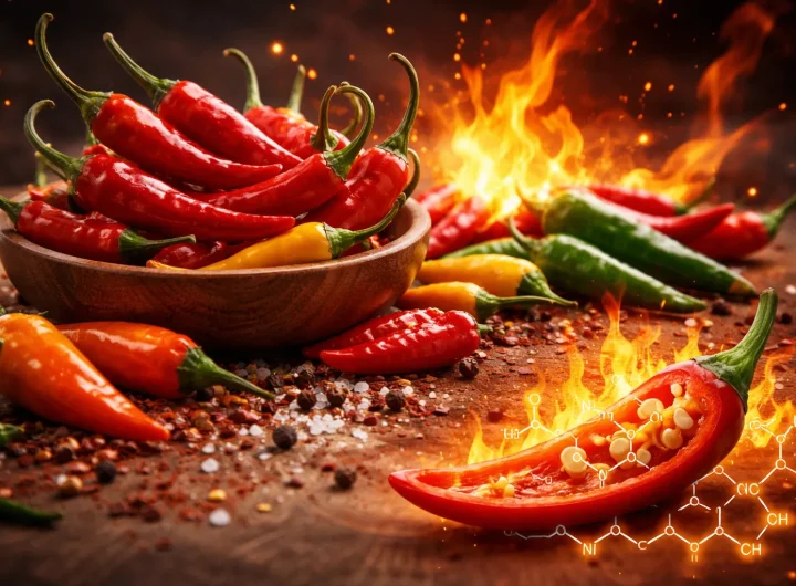 Capsaicin u Ljutim Papričicama – Kako Djeluje na Tijelo