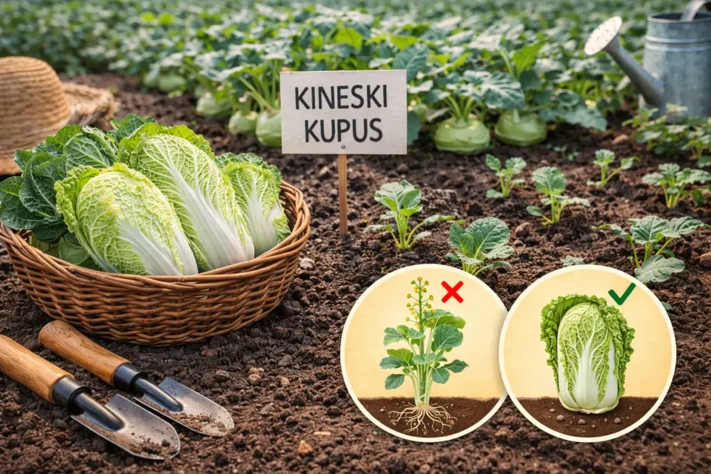 Sadnja Kineskog Kupusa – Brzi Rast i Kako Izbjeći Procvat