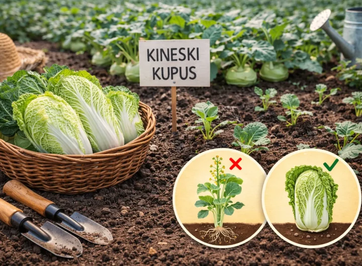 Sadnja Kineskog Kupusa – Brzi Rast i Kako Izbjeći Procvat