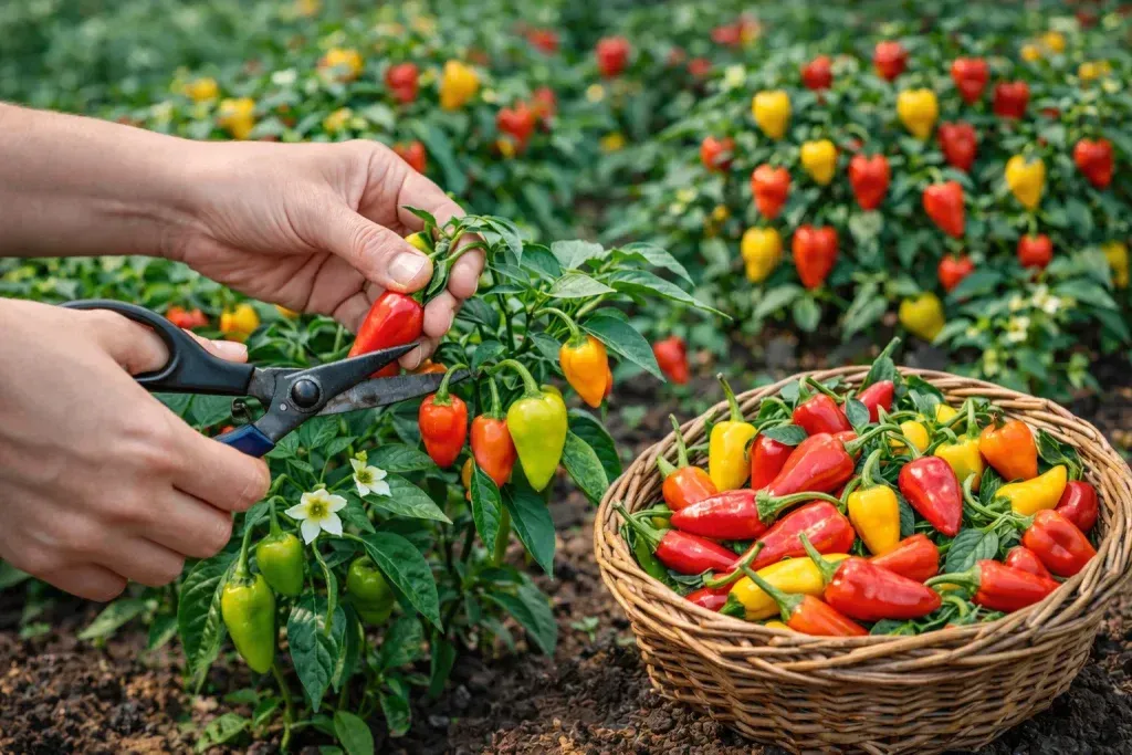 Berba Ljutih Papričica – Kada i Kako Brati