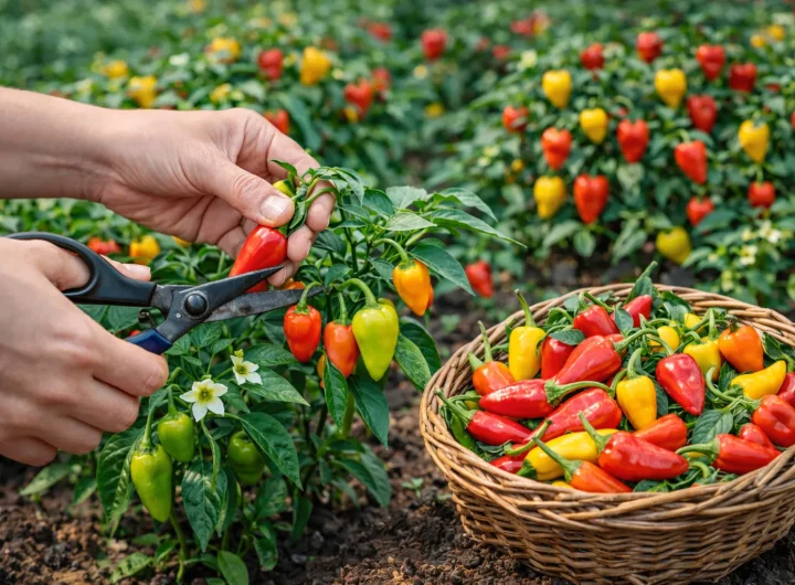 Berba Ljutih Papričica – Kada i Kako Brati