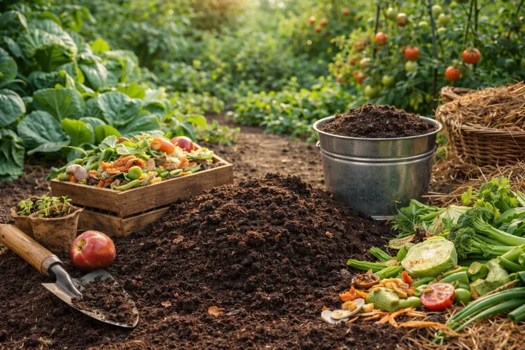 Veganski Kompost: Kako Oblogatiti Tlo bez Životinjskog Gnojiva