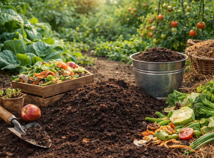 Veganski Kompost: Kako Oblogatiti Tlo bez Životinjskog Gnojiva