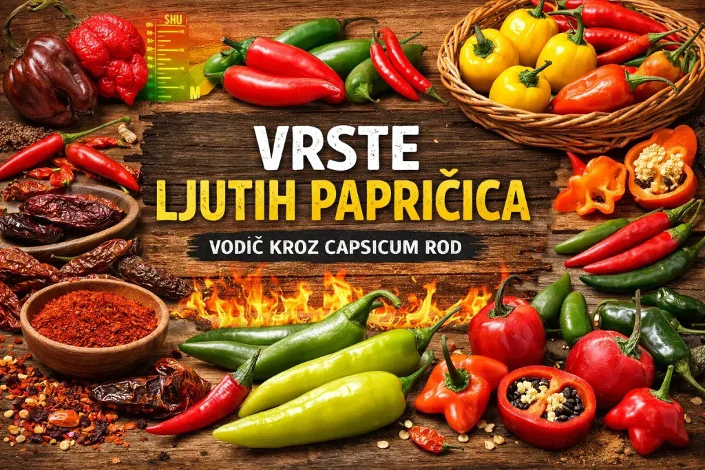 Vrste Ljutih Papričica – Potpuni Vodič Kroz Capsicum Rod