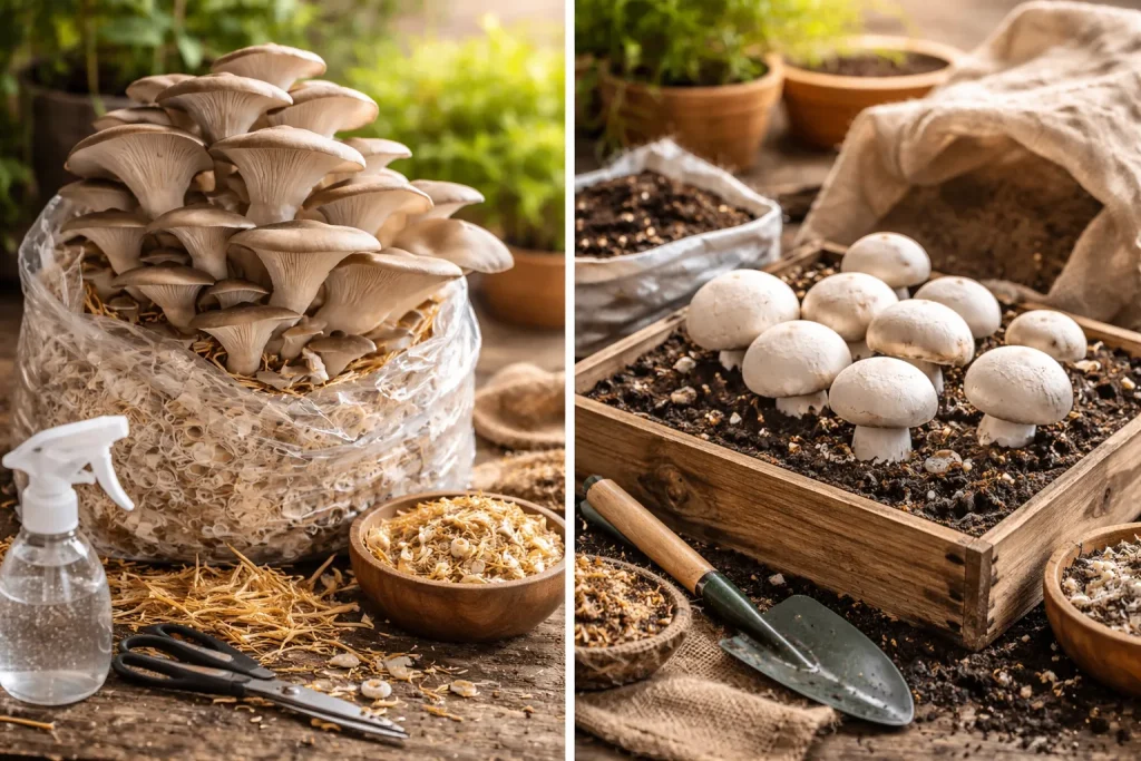 Kako Uzgojiti Bukovače i Šampinjone u Kućnim Uvjetima