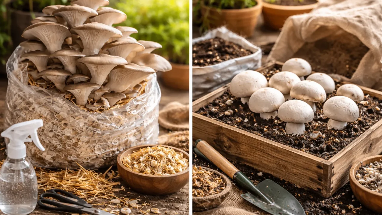 Kako Uzgojiti Bukovače i Šampinjone u Kućnim Uvjetima