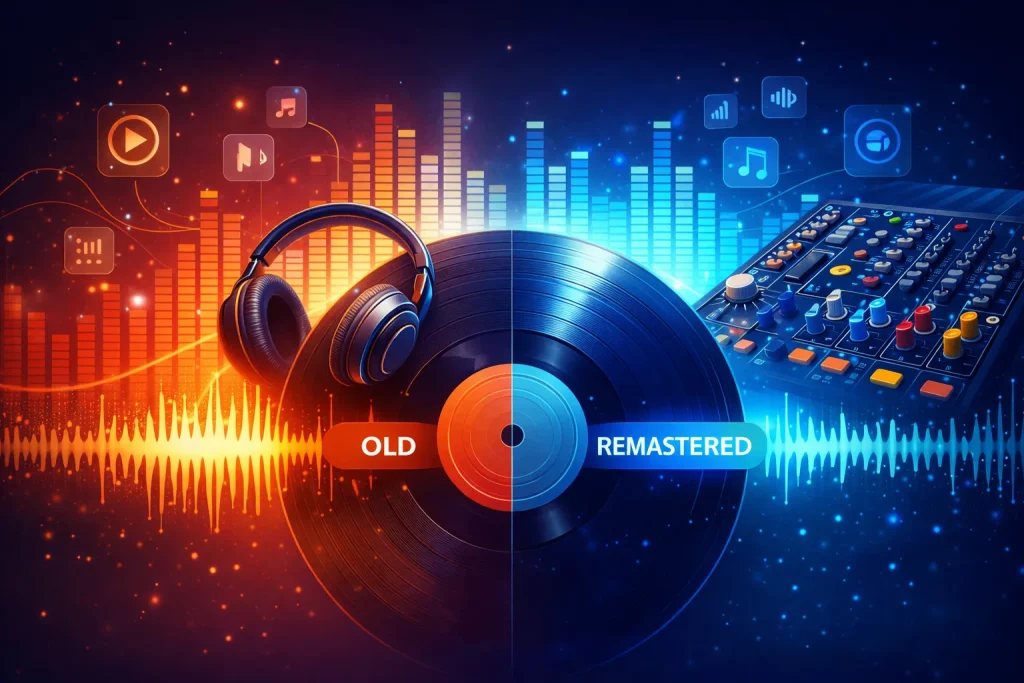 Što je Remaster Pjesme? Potpuni Vodič Kroz Remasteriranje Glazbe, Zvuka i Audio Kvalitete