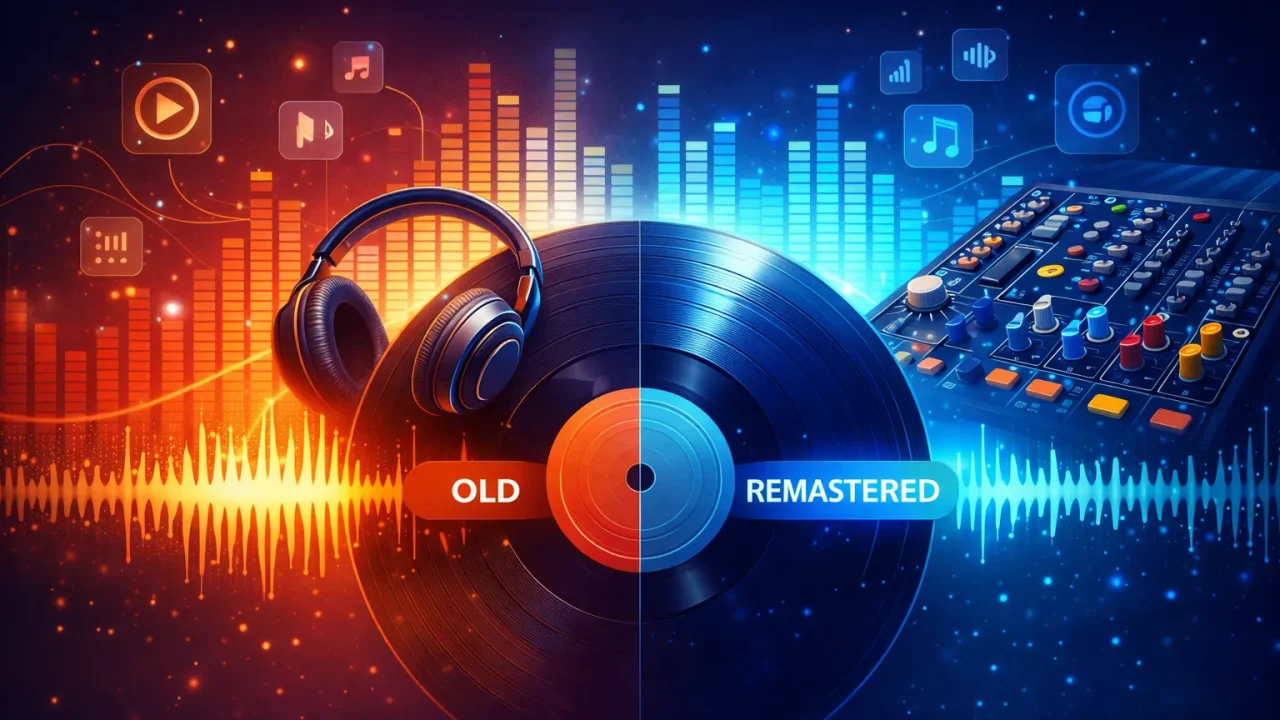 Što je Remaster Pjesme? Potpuni Vodič Kroz Remasteriranje Glazbe, Zvuka i Audio Kvalitete