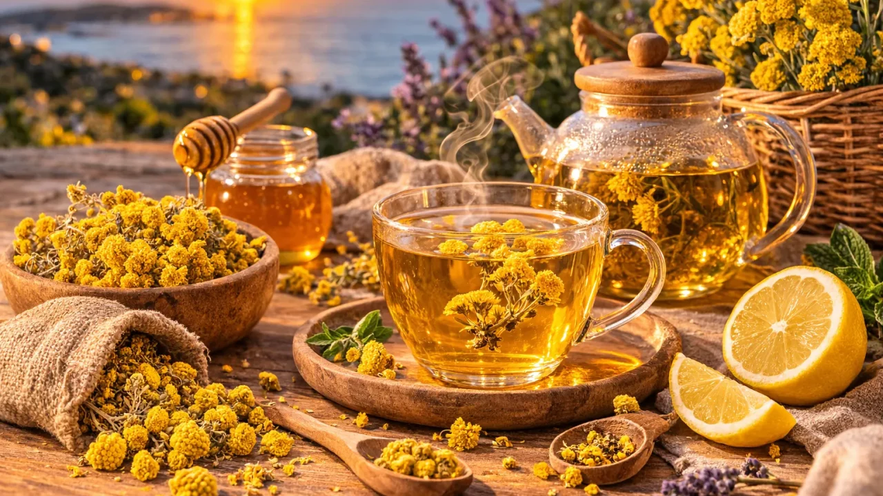 Čaj od Smilja: Mediteranski Biljni Čaj za Unutarnju Ravnotežu