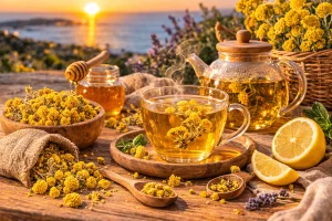 Čaj od Smilja: Mediteranski Biljni Čaj za Unutarnju Ravnotežu