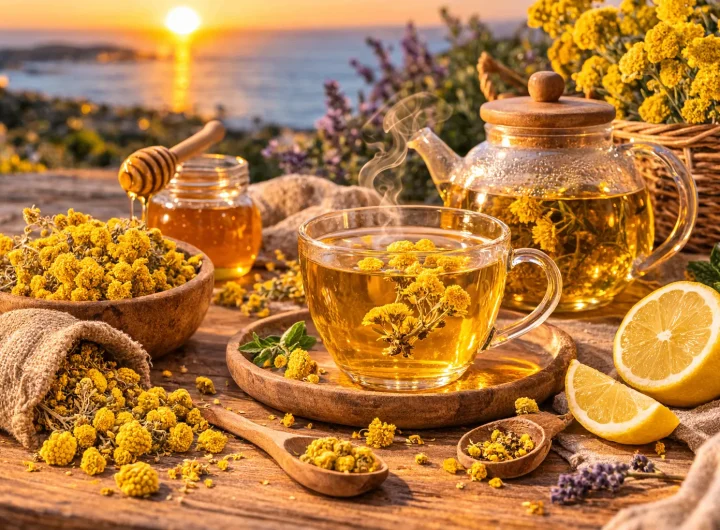 Čaj od Smilja: Mediteranski Biljni Čaj za Unutarnju Ravnotežu