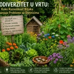 Biodiverzitet u Vrtu: Kako Raznolikost Biljaka Smanjuje Probleme sa Štetnicima