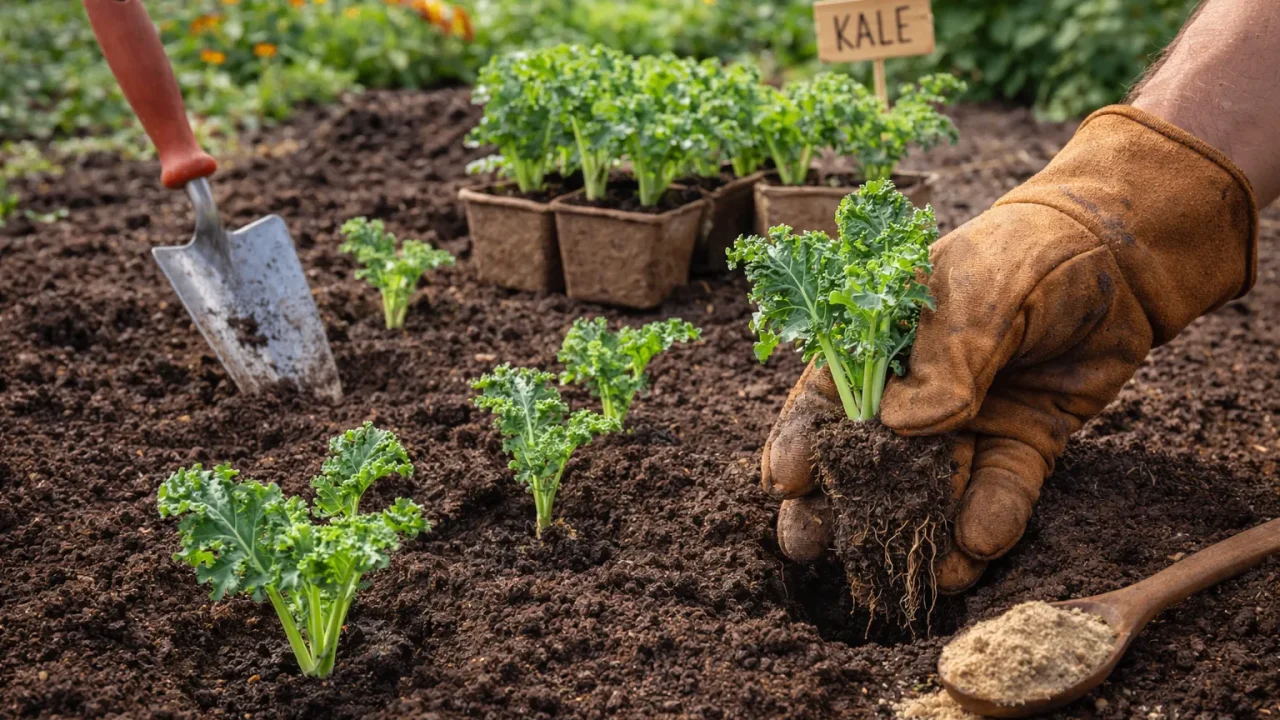 Sadnja Lisnatog Kelja – Superhrana iz Vrta Korak po Korak