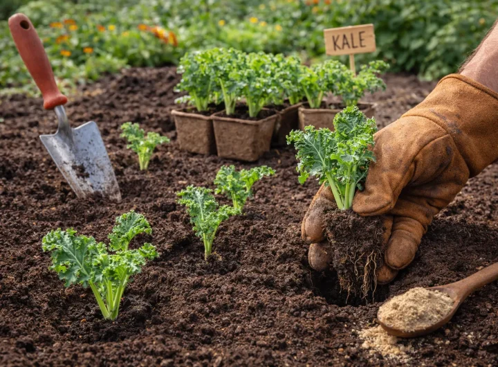 Sadnja Lisnatog Kelja – Superhrana iz Vrta Korak po Korak