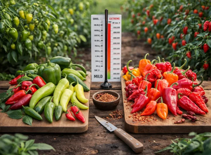 Razlike Između Blagih i Ekstremno Ljutih Papričica