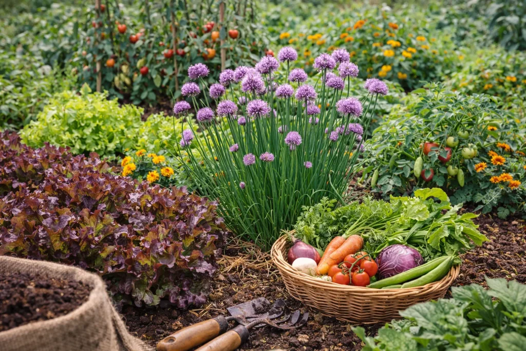 Permakulturni Uzgoj Vlasca – Tihi Saveznik Protiv Štetnika u Miješanim Gredicama