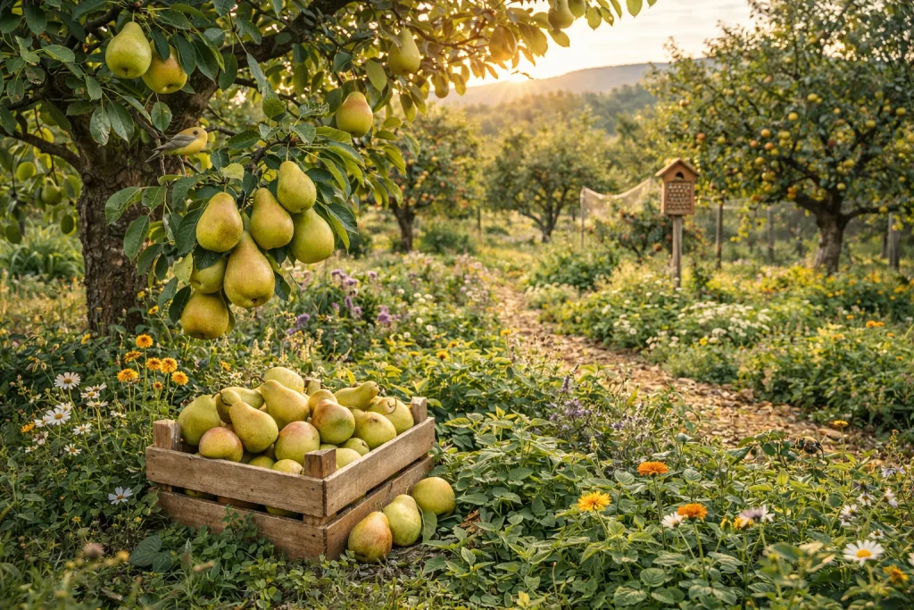 Organski Uzgoj Krušaka – Sočni Plodovi uz Minimalne Intervencije