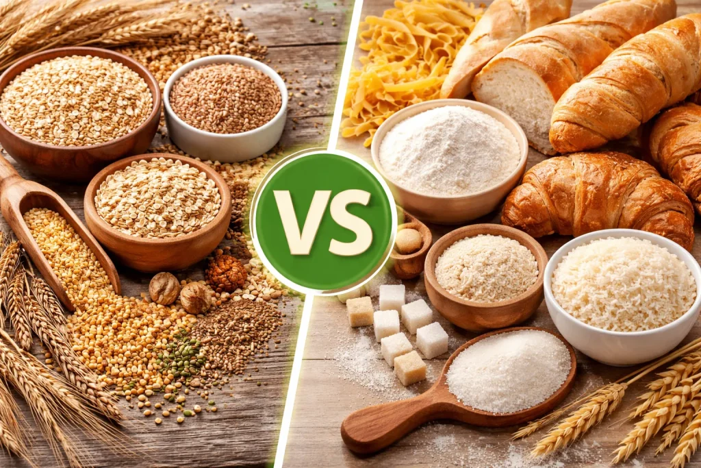 Cjelovite Žitarice vs. Rafinirane: Koja je Razlika i Što Odabrati