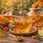 Čaj od Kadifice: Biljni Čaj za Probavu i Jetru