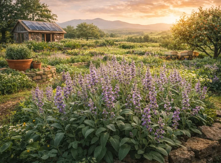 Permakulturni Uzgoj Kadulje – Ljekovita Biljka Toplih i Prozračnih Položaja
