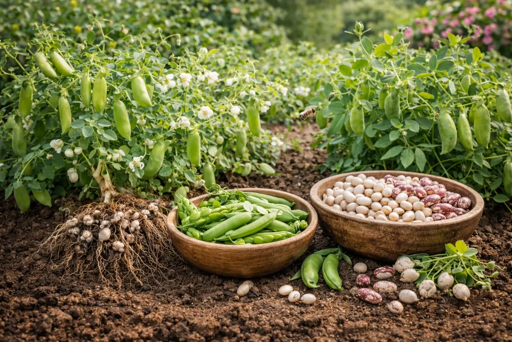 Prirodni Uzgoj Mahunarki – Simbioza s Tlima kao Ključ Plodnosti