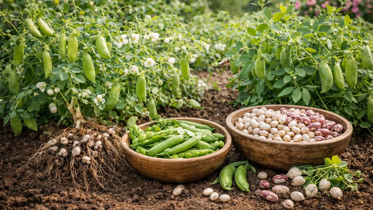 Prirodni Uzgoj Mahunarki – Simbioza s Tlima kao Ključ Plodnosti