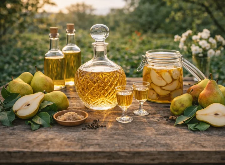 Liker od Kruške – Elegantni Domaći Liker za Goste