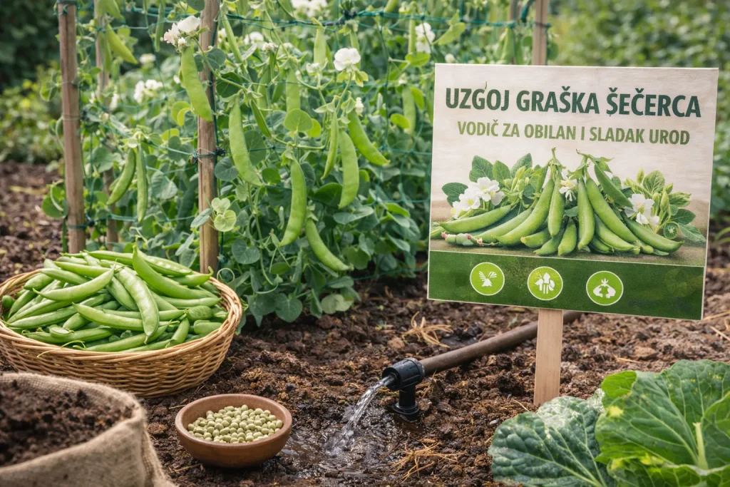 Uzgoj Graška Šećerca – Vodič za Obilan i Sladak Urod