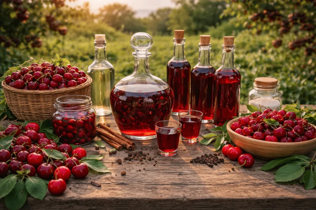 Kako Napraviti Liker od Višanja – Tradicionalni Recept s Rakijom