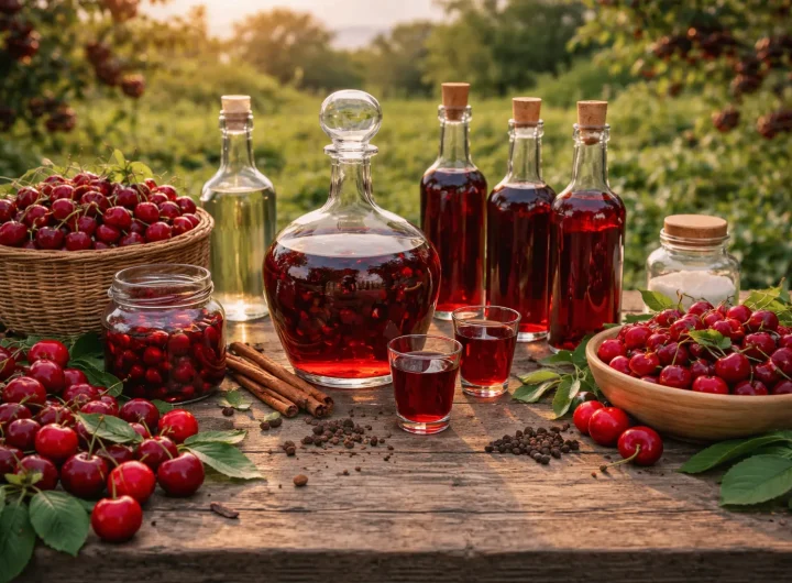 Kako Napraviti Liker od Višanja – Tradicionalni Recept s Rakijom