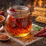 Maslinovo Ulje s Dimljenom Paprikom i Čilijem – Blago Dimljena Pikantnost za Grill i Marinade