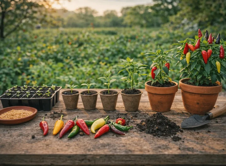 Kako Uzgojiti Ljutе Papričice iz Sjemena Korak po Korak
