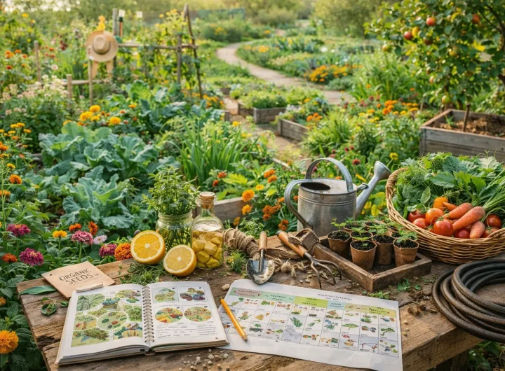 Permakulturni Vrt Kroz Godinu: Planiranje i Održavanje