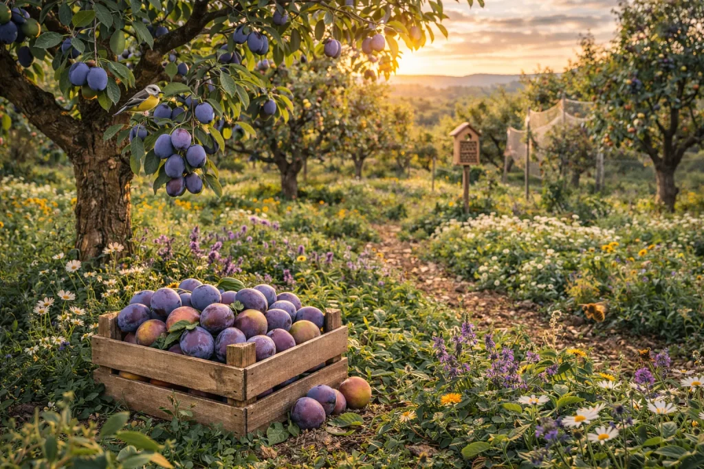 Organski Uzgoj Šljiva – Otpornost, Tradicija i Prirodna Ravnoteža u Voćnjaku