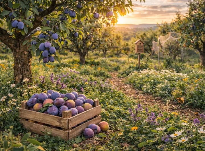 Organski Uzgoj Šljiva – Otpornost, Tradicija i Prirodna Ravnoteža u Voćnjaku