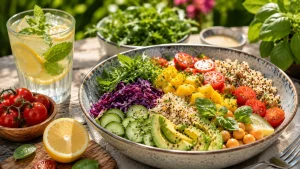 Brzi Veganski Recepti za Ljeto: Osvježavajuća i Jednostavna Jela