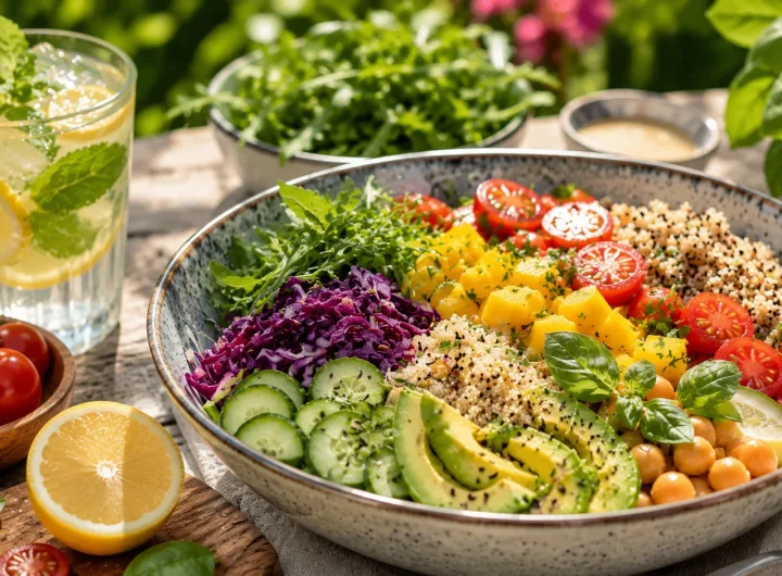 Brzi Veganski Recepti za Ljeto: Osvježavajuća i Jednostavna Jela