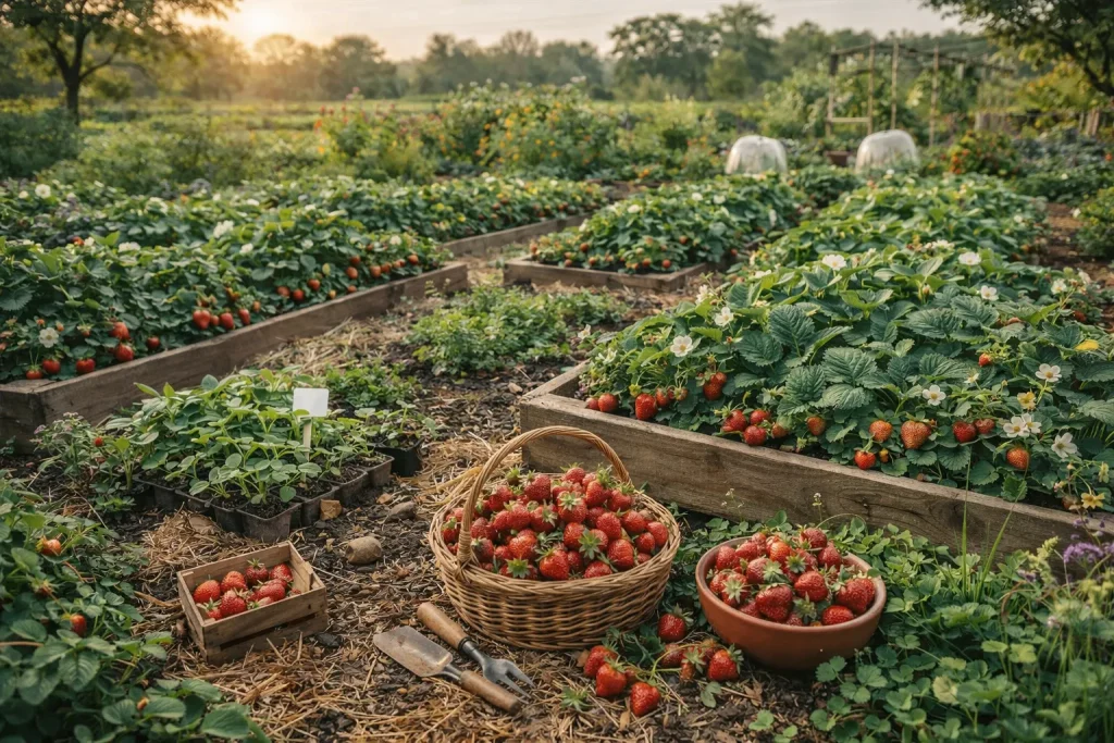 Jagode u Proljeće – Prvo Svježe Voće iz Vrta ili Sjemena