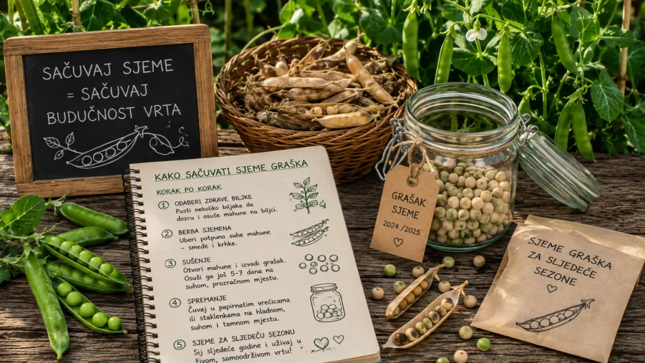 Kako Sačuvati Sjeme Graška za Sljedeće Sezone – Prirodna Samoodrživost Vrta