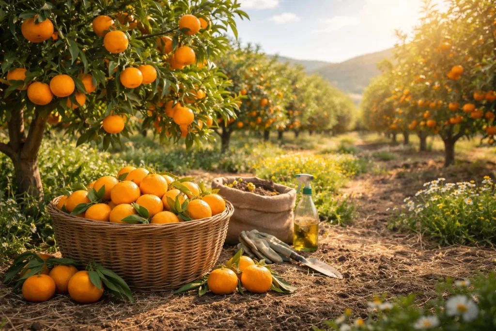 Organski Uzgoj Mandarina – Sunce, Tlo i Prirodna Njega za Slatke Agrume