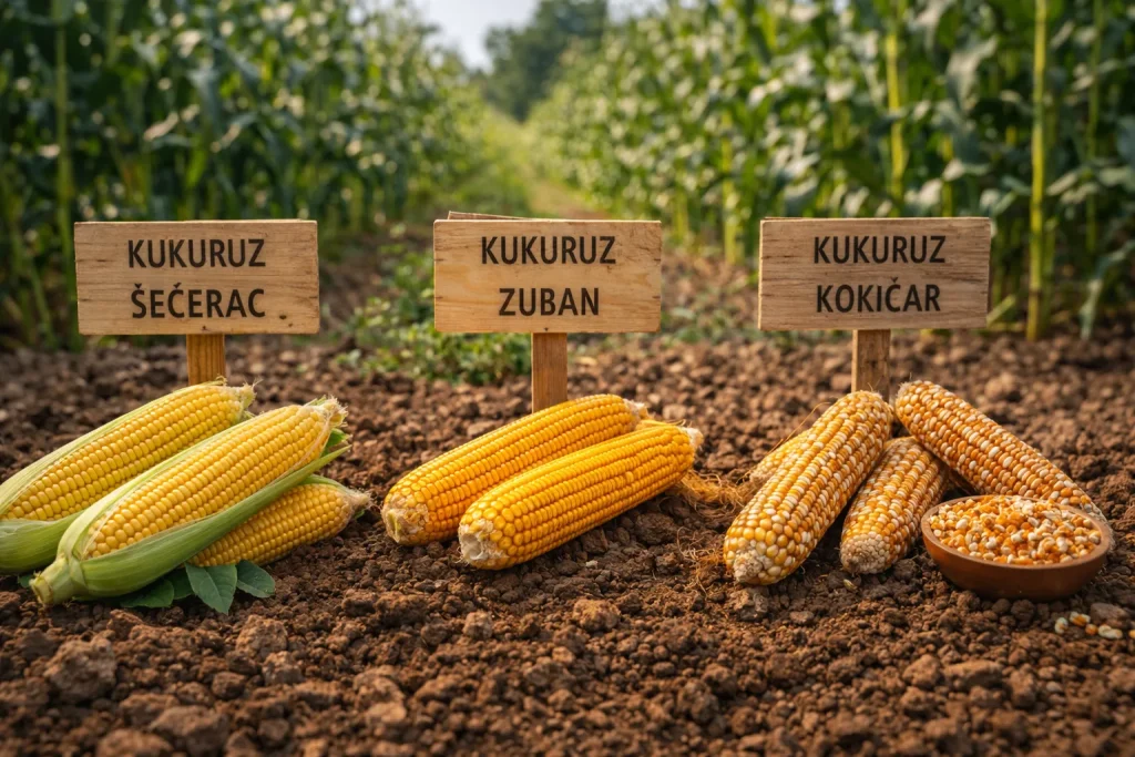 Razlike Između Kukuruza Šećerca, Zubana i Kokičara