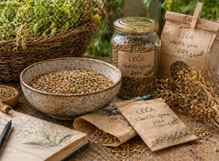 Leća iz Vlastitog Sjemena – Vodič za Dugoročnu Samoodrživost