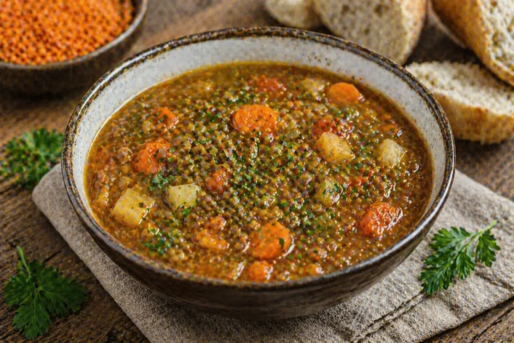 Juha od Leće s Povrćem – Hranjiva Gusta Juha Bogata Okusom