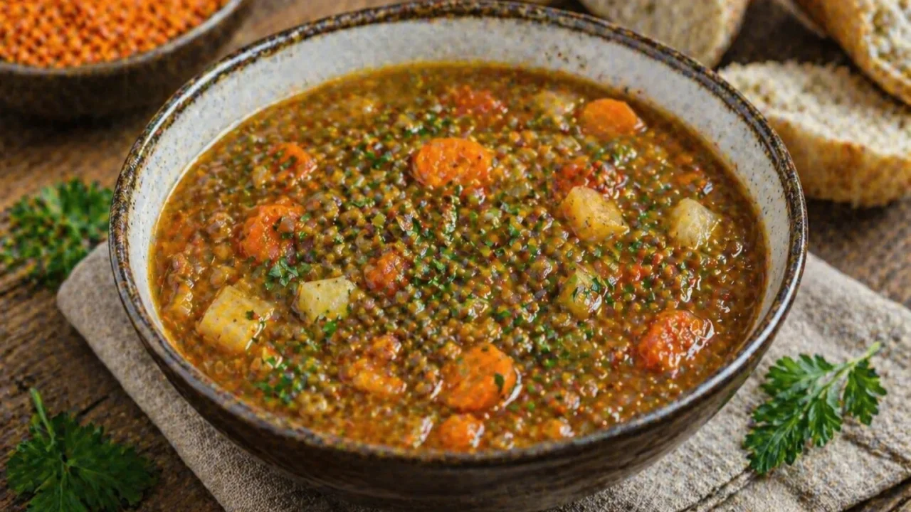 Juha od Leće s Povrćem – Hranjiva Gusta Juha Bogata Okusom