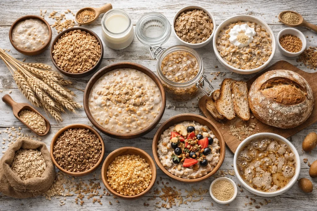 Fermentirane Žitarice: Tradicionalne Metode i Zdravstvene Koristi