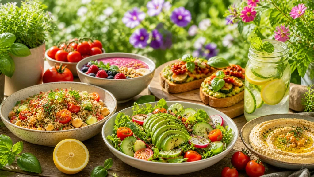Proljetni i Ljetni Veganski Recepti: Lagana i Zdrava Jela za Tople Dane