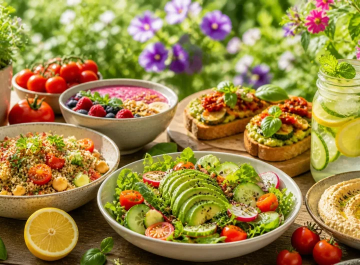 Proljetni i Ljetni Veganski Recepti: Lagana i Zdrava Jela za Tople Dane