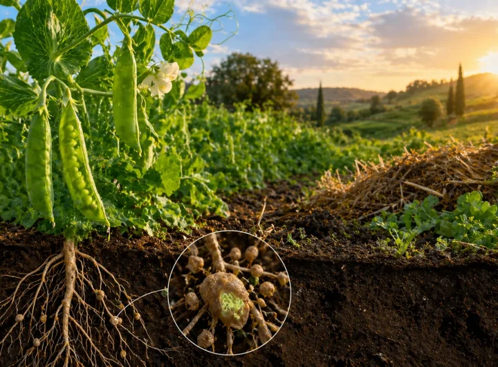 Grašak kao Biljka koja Hrani Tlo – Prirodno Vezivanje Dušika